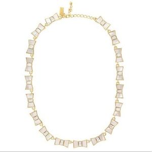 Kate Spade Mother of Pearl Bow Necklace